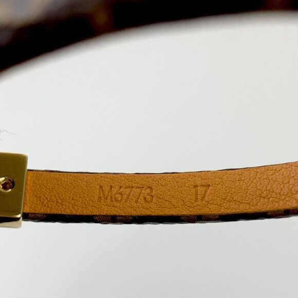 NIB Authentic Louis Vuitton Vivienne bracelet Size 17cm - Picture 9 of 10